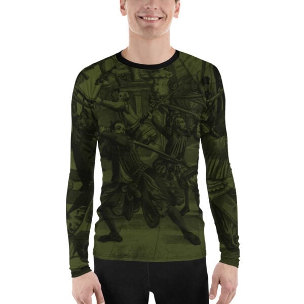 Verborgennhaw Men's Rash Guard - Image 4