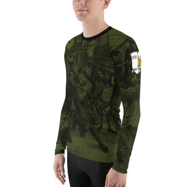 Verborgennhaw Men's Rash Guard - Image 2