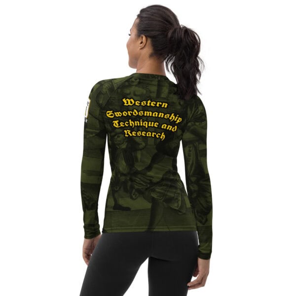 Verborgennhaw Women's Rash Guard - Image 2