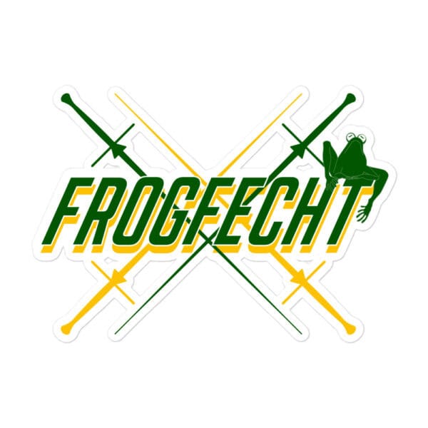 Frogfecht stickers